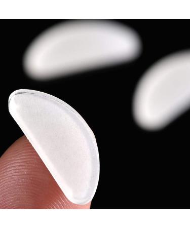 Vrttlkkfe 18 Pairs Silicone Anti-Slip Glasses Nose Pads & Glue - Transparent 1.5mm for Enhanced Comfort & Stability - Buy Online on GoSupps.com