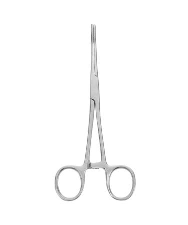 COSMEVIVI Reptile Feeding Clip Aquarium Pipette Reptile Feeding Clamp Stainless Steel Silver