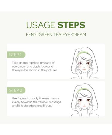 AKARY Green Tea Eye Care Cream - Eliminate Dark Circles & Eye Bags | Nourishing & Tightening Formula with Tea Leaf Extract - Buy Online on GoSupps.com