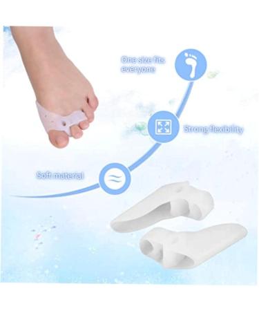 Foot Care Kit: Toe Separators, Gel Sleeves, Alignment Socks & Straightener for Hammer Toes, Bunions & Overlapping Toes - Buy Online on GoSupps.com