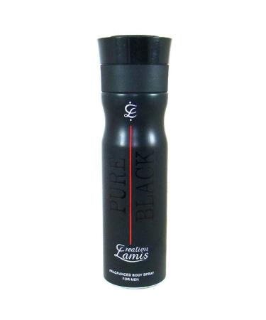 Pure Black Creation Lamis Fragranced Body Spray For Men 200ml