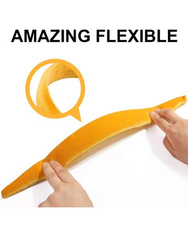 UCUNJIA Blue Round Velvet Headband | 1.8cm Thick Crown Hair Accessory for Women - Stylish & Comfortable - Buy Online on GoSupps.com