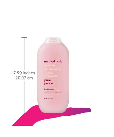 Method Pure Peace Body Wash 18oz (Pack of 2) - Paraben and Phthalate Free - Buy Online on GoSupps.com