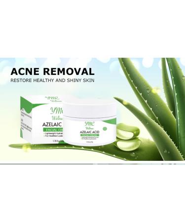 Azelaic Acid Face Cream for Acne Brightening & Skin Tone Correction | Oil Control Paraben-Free Cruelty-Free - Buy Online on GoSupps.com