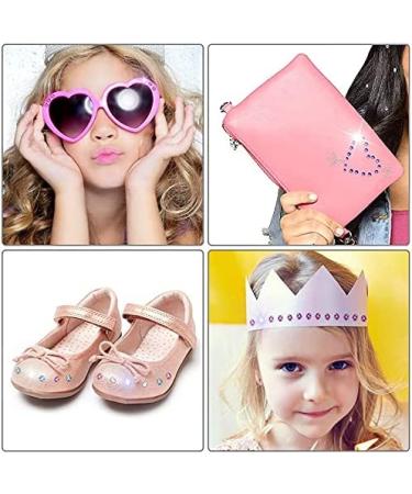 Bedazzle your Hair with Glam Collection Deluxe Set - Hair Bedazzler Kit with Rhinestones - Includes Styling Tool & 180 Gems - Perfect Gift for Girls - Pink - Buy Online on GoSupps.com