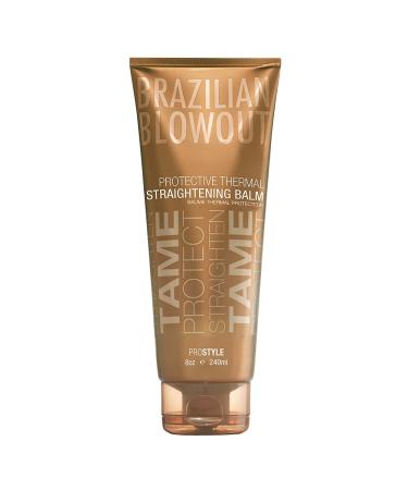 Brazilian Blowout Protective Thermal Straightening Balm  8 Fl Oz (Pack of 1)