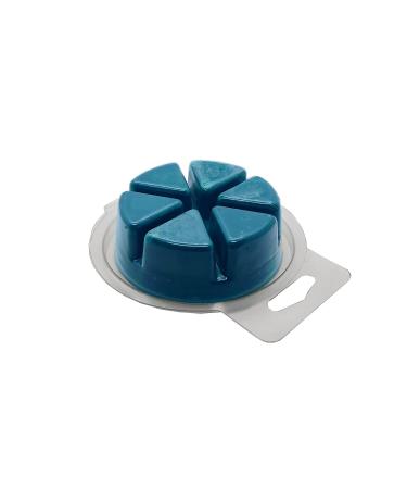 North Mountain Supply Wax Melt Pies Shaped 6-Cavity Clamshells - 30 Pack