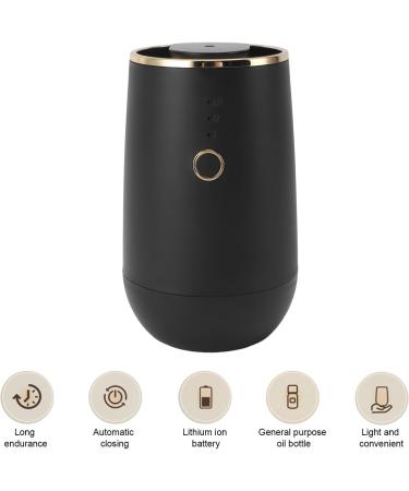 Stylish Black Desktop Aroma Diffuser - Long Lasting Fragrance for Home & Car | Compact & Reliable Air Freshener - Buy Online on GoSupps.com