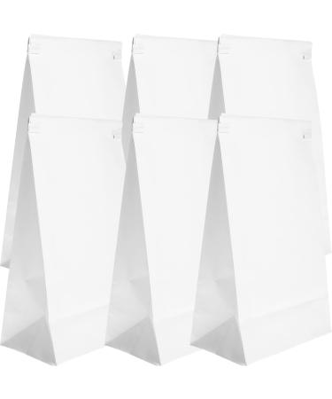 Ultnice Disposable White Travel Burp Bags 25 Pack