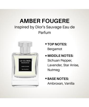 Inspired by C.D Sauvage Amber Fougere EDP Long Lasting 12-14 Hours Perfume Spray for Men All Skin Types - Cruelty Free - 0.33 fl oz 10ml Inspired by C.D Sauvage Eau de Parfum 0.33 Fl Oz (Pack of 1) - Buy Online on GoSupps.com