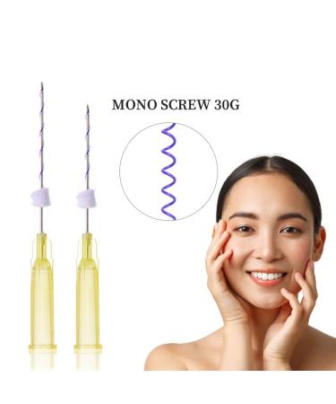 PDO Thread Mono Screw 30G 25MM for Face & Body Lift - 20 Pieces | International Shipping - Buy Online on GoSupps.com