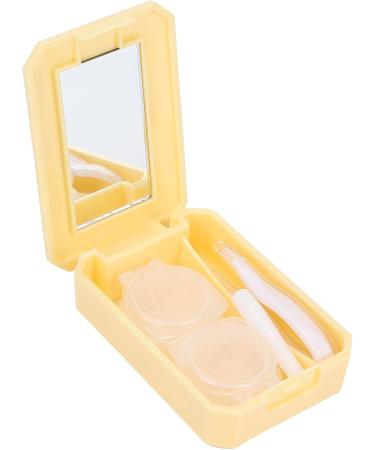 Buy Verdant Touch Contact Lens Container Kit - Portable Multi-Colored Case with Applicator & Tweezers (Yellow) | International Shipping Available - Buy Online on GoSupps.com