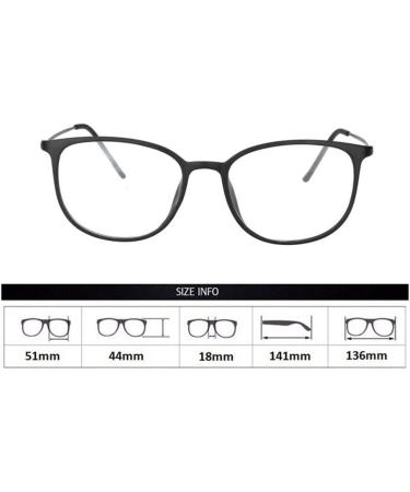 Shop Eyetary Photochrome Reading Glasses - Stylish Retro Full-Rim Frames for Men & Women | UV400 Protection Aspherical Lenses (+1.00 to +6.00 Diopters) - Black Frame - Buy Online on GoSupps.com