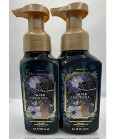 Set of 2 Silver Snowfall Gentle Foaming Hand Soap 8.75 Ounce