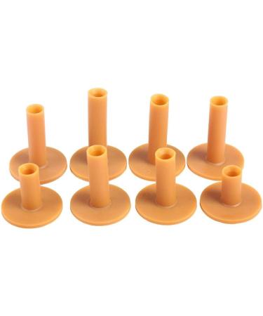 VBY Golf Nail Rubber Tees Holder - 500 pcs 70mm Driving Range Training Balls for Beginners | Premium Sporting Goods - Buy Online on GoSupps.com