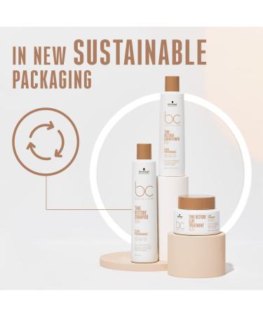 Schwarzkopf BC Bonacure Time Restore Shampoo | Shampoo for Damaged Fragile Hair | Colour Safe for All Hair Types New Formula! 250 ml (Pack of 1) - Buy Online on GoSupps.com