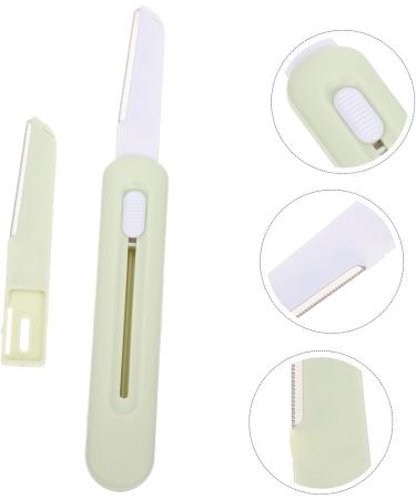 Shop Housoutil Eyebrow Cutter & Bikini Trimmer Set - Stainless Steel Face Hair Remover for Women - Buy Online on GoSupps.com