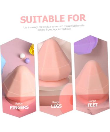 Minkissy Fascia Ball Massage Device - Manual Back & Waist Massage with Suction Cuff & Spiky Design for Fitness Relief - Buy Online on GoSupps.com