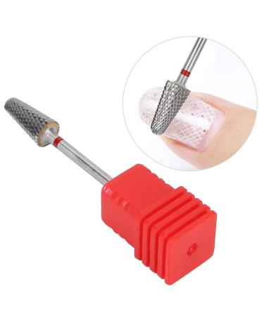NAROOTE Nail Drill Bits Professionsal Nail Drill Bits Nail Polishing Burr Manicure Pedicure Accessory Tool(Type C)