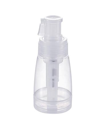 Barber Powder Spray Bottle | Travel Hair Powder Cosmetics Bottle - Portable Continuous Spray Bottle with Locking Nozzle for Hair Styling Skincare Fovolat White