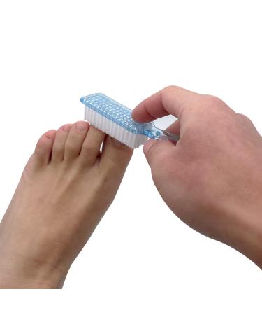 Manicure Nail Brush Cleaner Set - Soft & Stiff Bristles, Hand Cleaning Scrubber - 4 Pcs - Buy Online on GoSupps.com