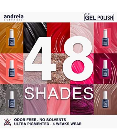 Andreia Professional Gel Polish G23 Burgundy - Odorless Solvent-Free Nail Polish for Flawless Nails | Shop Internationally - Buy Online on GoSupps.com