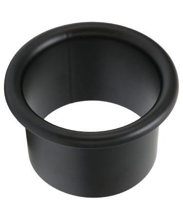 Hair Dryer Holder Proof Firm Stainless Steel Hair Dryer Stand for Bathroom Hotel (Black)