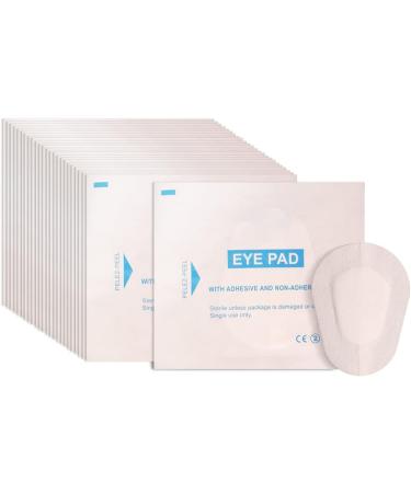 40pcs Adhesive Eye Patches - Breathable Non-Woven Bandages for Adults & Kids - International Shipping - Buy Online on GoSupps.com