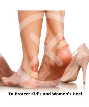 Skyfoot Kids Heel Grips - Self-Adhesive Cushion Inserts for Too Large Shoes (Beige, 2 Pairs) - Buy Online on GoSupps.com