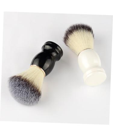Frcolor 2-Pack Manual Shaving Brush - Eco-Friendly Facial Tool for Perfect Lather & Sustainable Shaving - Buy Online on GoSupps.com