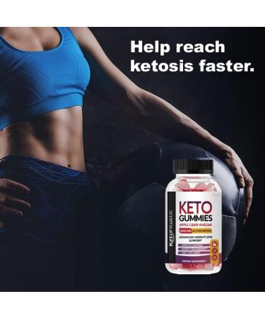 Ketofitastic ACV Gummies - 60 Count Apple Cider Vinegar Gummies for Keto Diet - Buy Online on GoSupps.com