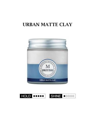 Urban Matte Clay 100g (3.53oz) - Premium Hair Styling Clay for All-Day Hold | International Shipping Available - Buy Online on GoSupps.com