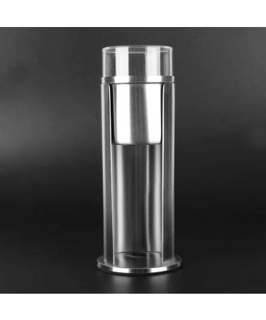 Fdit Cotton Swabs Holder | Stainless Steel Makeup Organizer Box | 2 Set Detachable Design for Cotton Swabs & Pads | Desktop Decoration - Buy Online on GoSupps.com