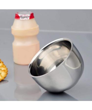 FRCOLOR Stainless Steel Shaving Bowl & Mug - Perfect for Shaving Soap Foam & Accessories | Salon & Home Use - Buy Online on GoSupps.com