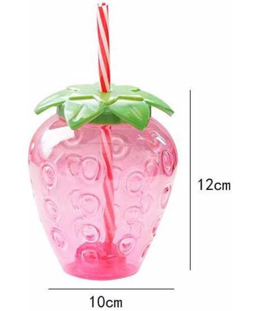 XYAA Cute Strawberry Sippy Cup - Sweet Girl's Convenient Drinkware - Buy Online on GoSupps.com