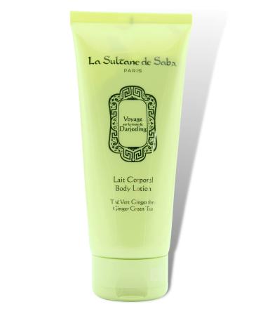 La Sultane de Saba - Body Lotion Green Tea and Ginger 200ml- Drive on the Darjeeling Road - Buy Online on GoSupps.com