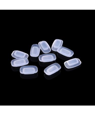 5 pairs unisex soft silicone nose pads use glasses nasal pads anti-slip glasses nasal pads thin for students teenage nasal pads for glasses on children