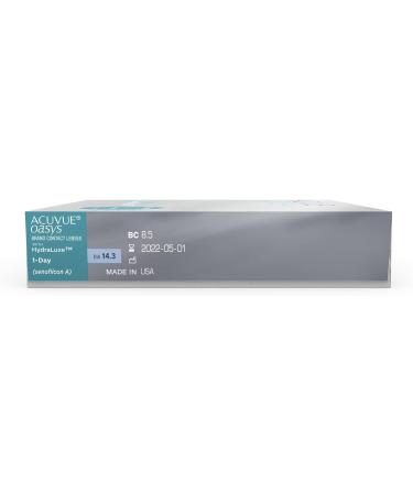Buy Acuvue Oasys 1-Day Daily Contact Lenses - Reduce Dry Eyes UV Protection Comfortable Fit - 90 Pack -5.0 DPT BC 8.5 - Buy Online on GoSupps.com