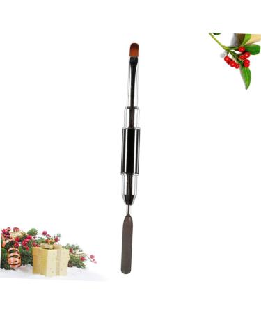minkissy Gel Nail Tool Gel Nail Art Carving Pen Poly Nail Gel Brush Uv Gel Nail Builder Brush Nail Art Tips Builder Brush Nail Pusher Scraper Nail Art Pen Dual Purpose Nylon Brush - Buy Online on GoSupps.com