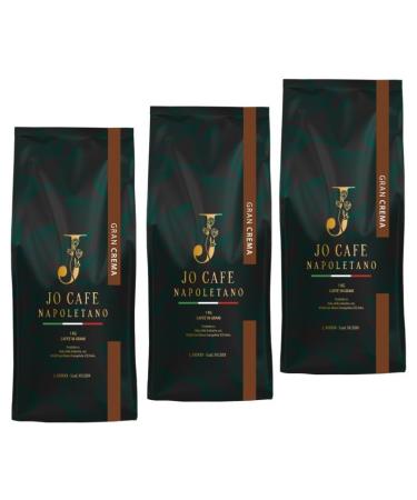 JO CAF NAPOLETANO Gusto Gran Crema coffee beans bar line 1 kg 3 Brown Gran Crema