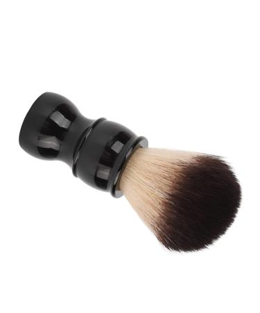 Premium Shaving Brush for Men - Portable Ergonomic Resin Handle & Soft Nylon Hair for Ultimate Facial Care - Buy Online on GoSupps.com