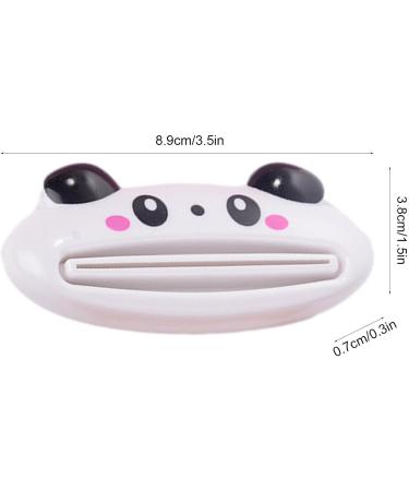 Toothpaste Squeezer Animal - Kids Toothpaste Dispenser Cartoon Animal | Cute Frog Panda Bear Shaped Toothpaste Extruder Tube Squeezer Dispenser for Saving Toothpaste Facial Cleanser Creams - Buy Online on GoSupps.com