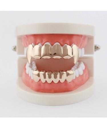 18K Gold Teeth Plated For Men Women Caps Top And Bottom Set For Your Teeth - Buy Online on GoSupps.com