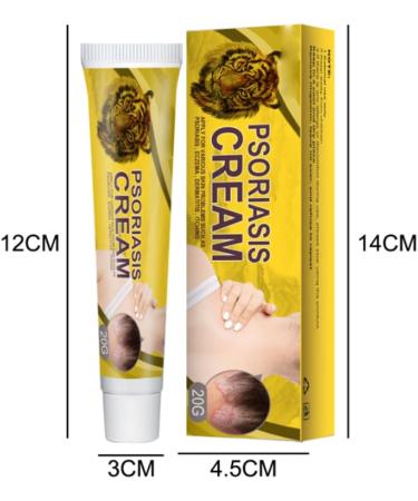VEJIA Eczema Psoriasis Treatment Cream 20g - Dermatitis Pruritus Relief Ointment for Adults (3pcs) - Buy Online on GoSupps.com