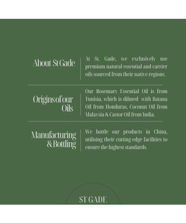 Hair Growth Oil with Batana Oil Castor Oil Rosemary Oil & Coconut Oil. Effective Thickening Conditioner Mask & Hair Loss Scalp Treatment Serum | For Men & Women - Buy Online on GoSupps.com