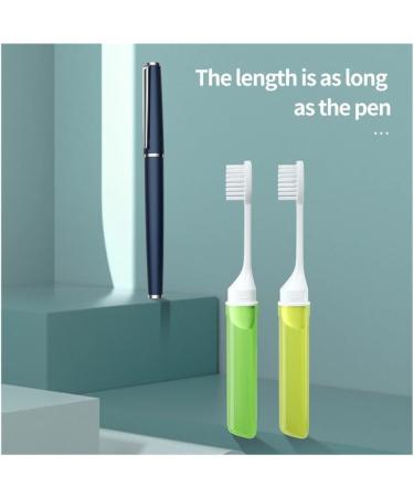Portable Foldable Travel Toothbrush for Camping - Compact Gray Toothbrush for Adults - Buy Online on GoSupps.com