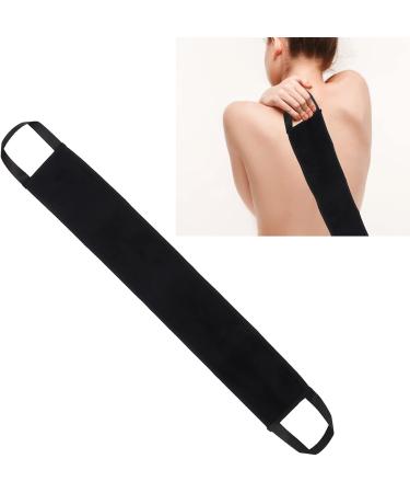 Black Skinerals Microfiber Back Applicator Mitt Band for Self Tanner and Body Lotion Easy to Grip Handles No Lotion Absorption - Buy Online on GoSupps.com
