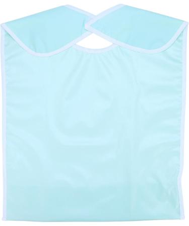 Adult Bibs Waterproof Adult Elder Mealtime Bib Clothes Clothing Protector Dining Aid a Perfect Item for the Adult and the Elder Who Lack Ability to Have Meal Reusable(Light green) - Buy Online on GoSupps.com