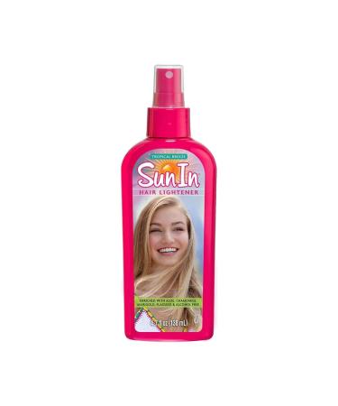 Sun In Original Spray-In Hair Lightener Tropical Breeze 4.7 Ounce Bottles (Pack of 4) by Sun-In