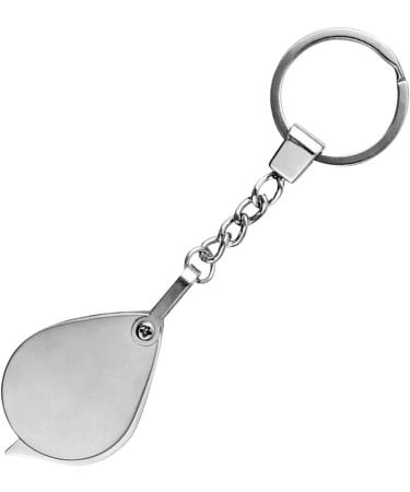 Small 20X Magnifier Keyring Magnifyings Glass Optical Lens Loupes For Detailed Inspection And Reading Fine Prints 20 Times - Buy Online on GoSupps.com